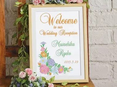 Embroidery-board