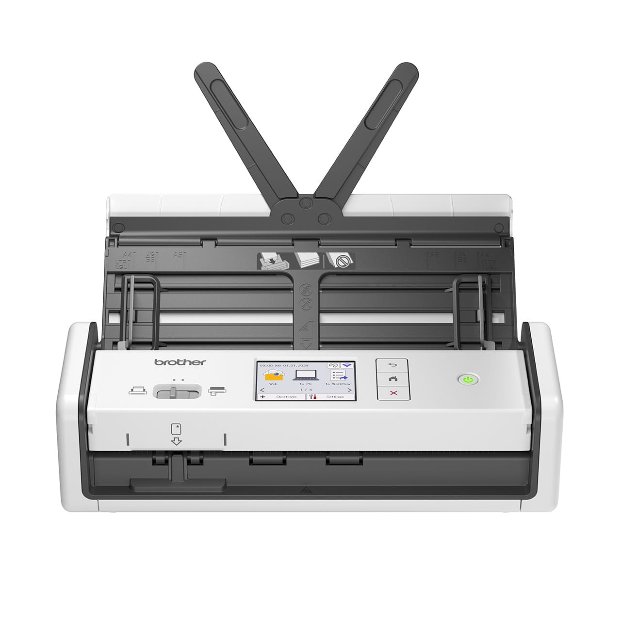 Brother ADS-1800W Scanner Front View