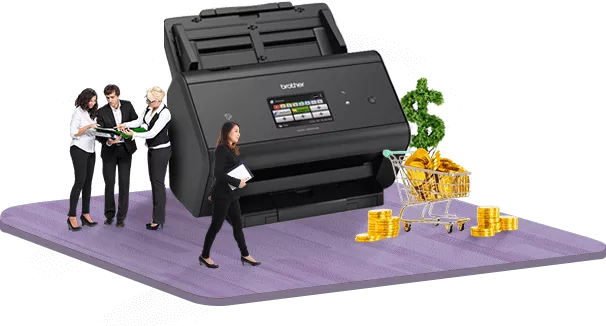 Brother printer for finance and billing invoice