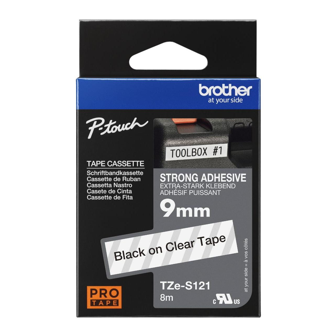 Brother TZe-S121 Label Printer (Label Maker) Supply & Accessory 2